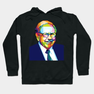 Warren Buffet wpap popart Hoodie